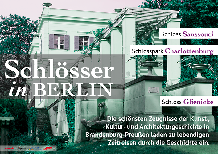 Plakat: Schlösser in Berlin