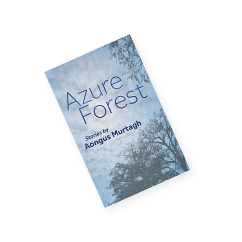 Gestaltug Buchumschlag Azure Forest, Bookcover design